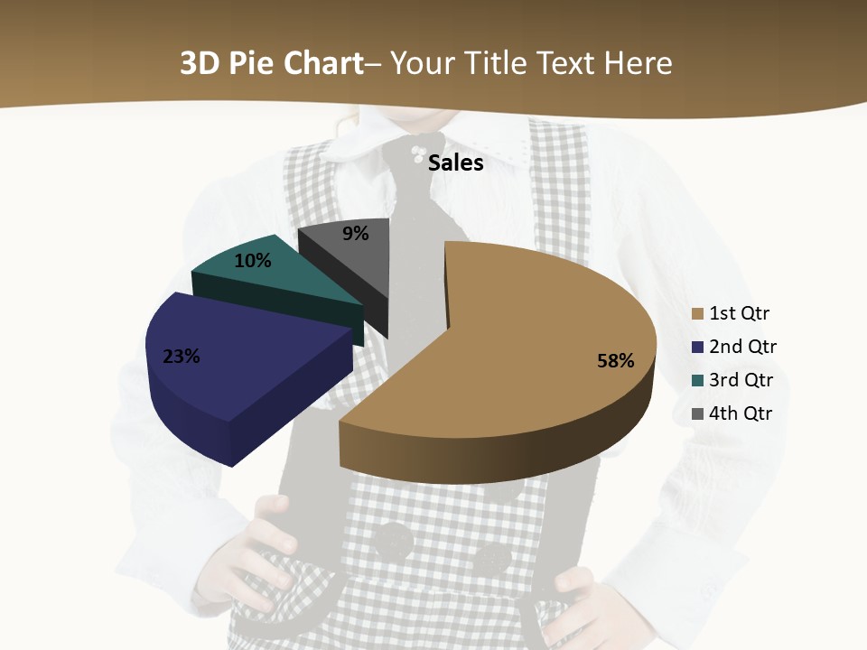 Schoolgirl Fashion School PowerPoint Template