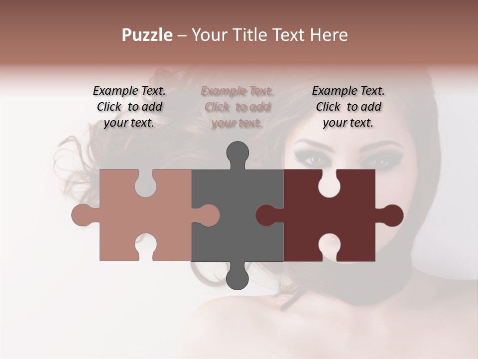 Attractive Angle Eye PowerPoint Template