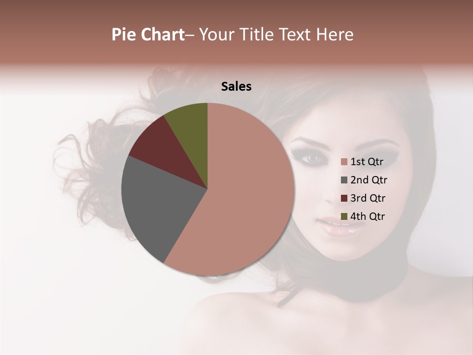 Attractive Angle Eye PowerPoint Template