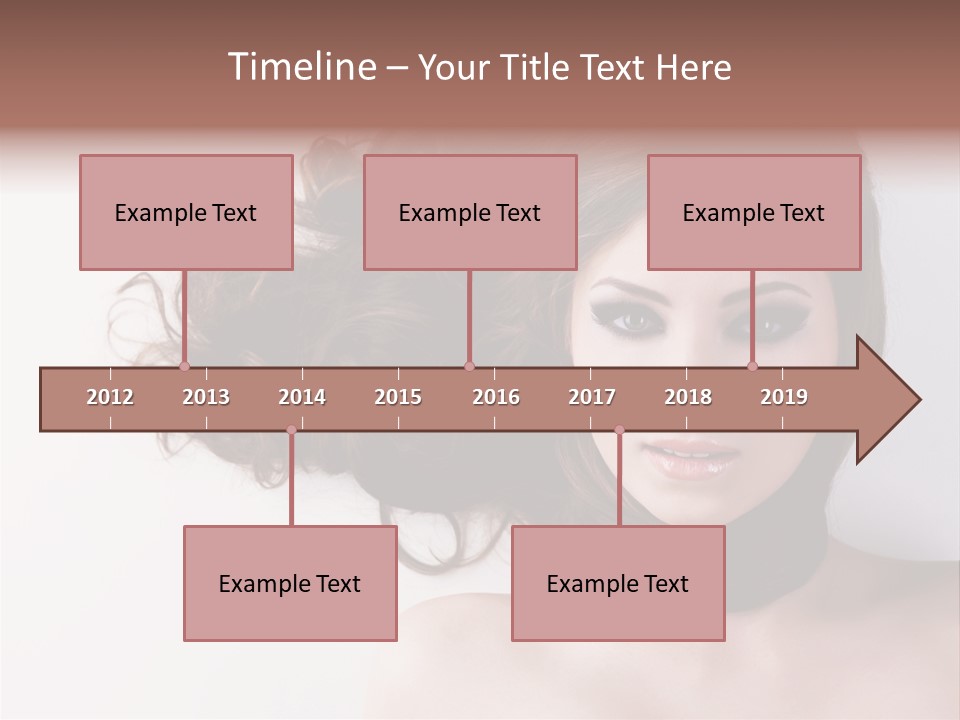 Attractive Angle Eye PowerPoint Template