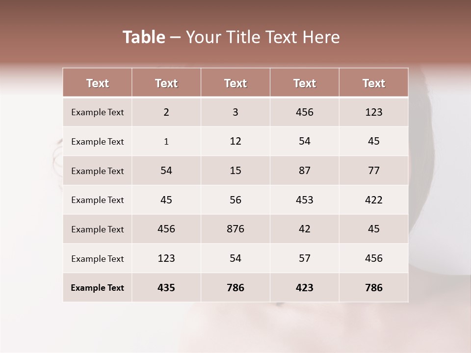 Attractive Angle Eye PowerPoint Template