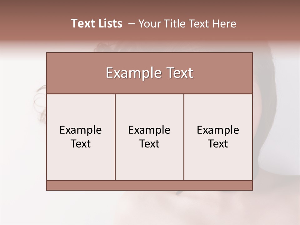 Attractive Angle Eye PowerPoint Template