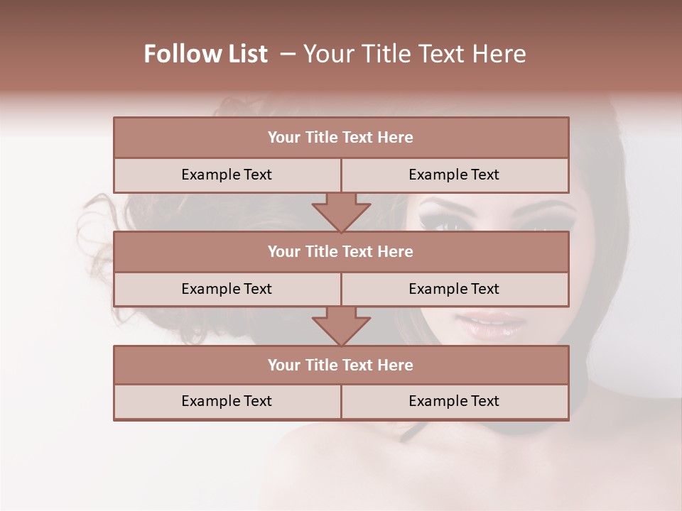 Attractive Angle Eye PowerPoint Template
