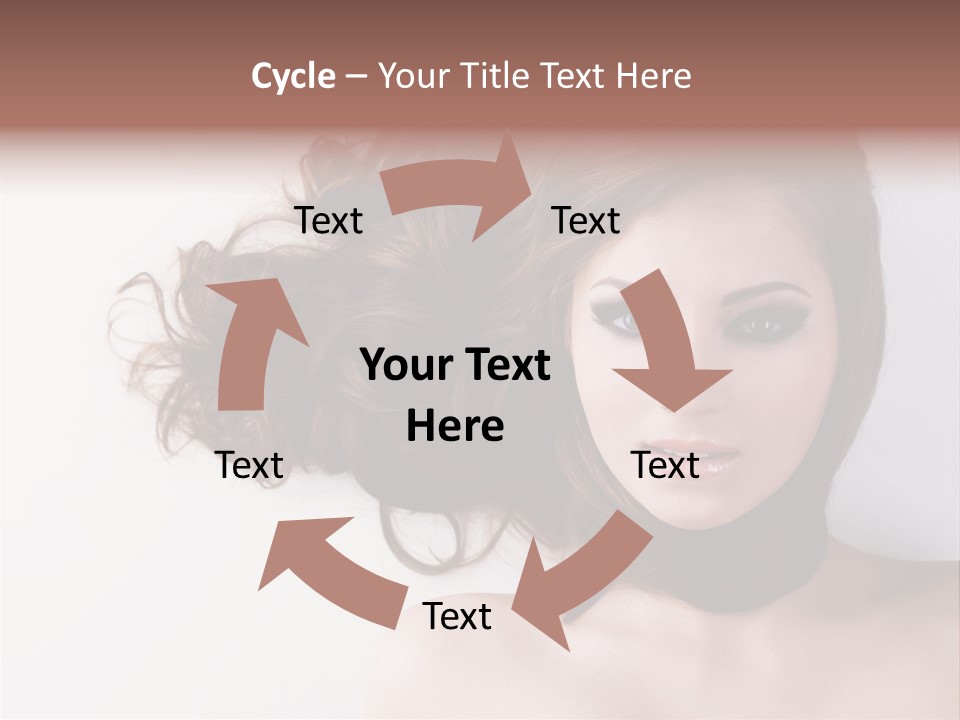 Attractive Angle Eye PowerPoint Template