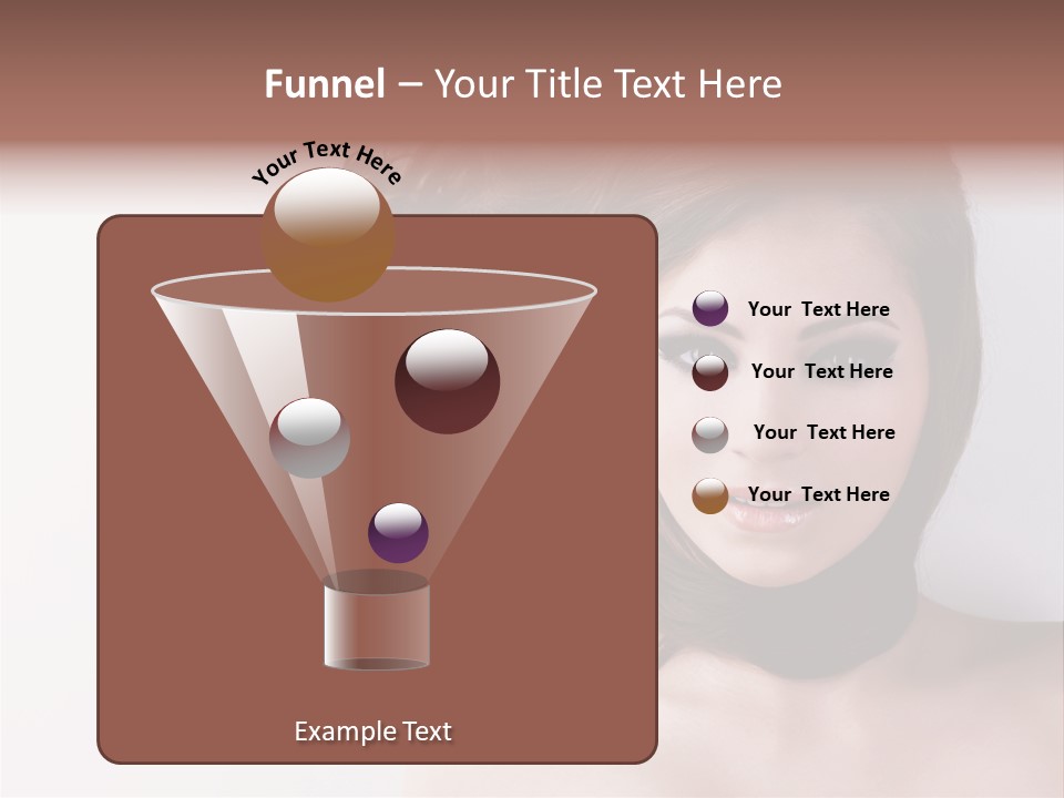 Attractive Angle Eye PowerPoint Template