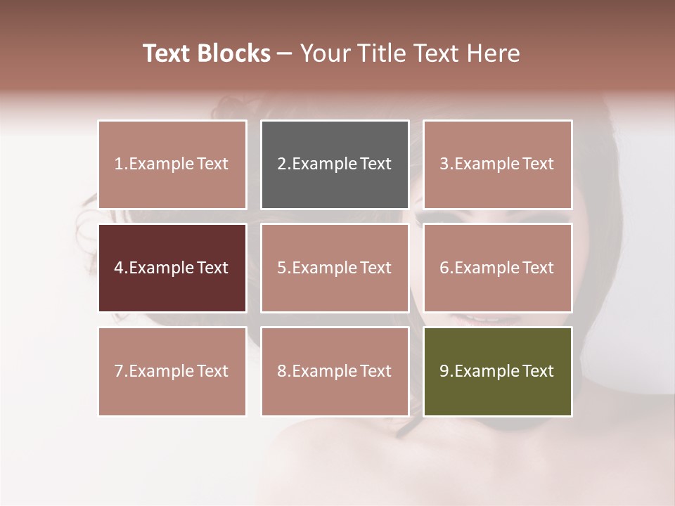 Attractive Angle Eye PowerPoint Template