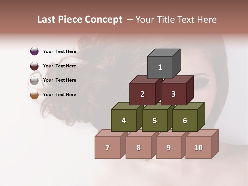 Attractive Angle Eye PowerPoint Template