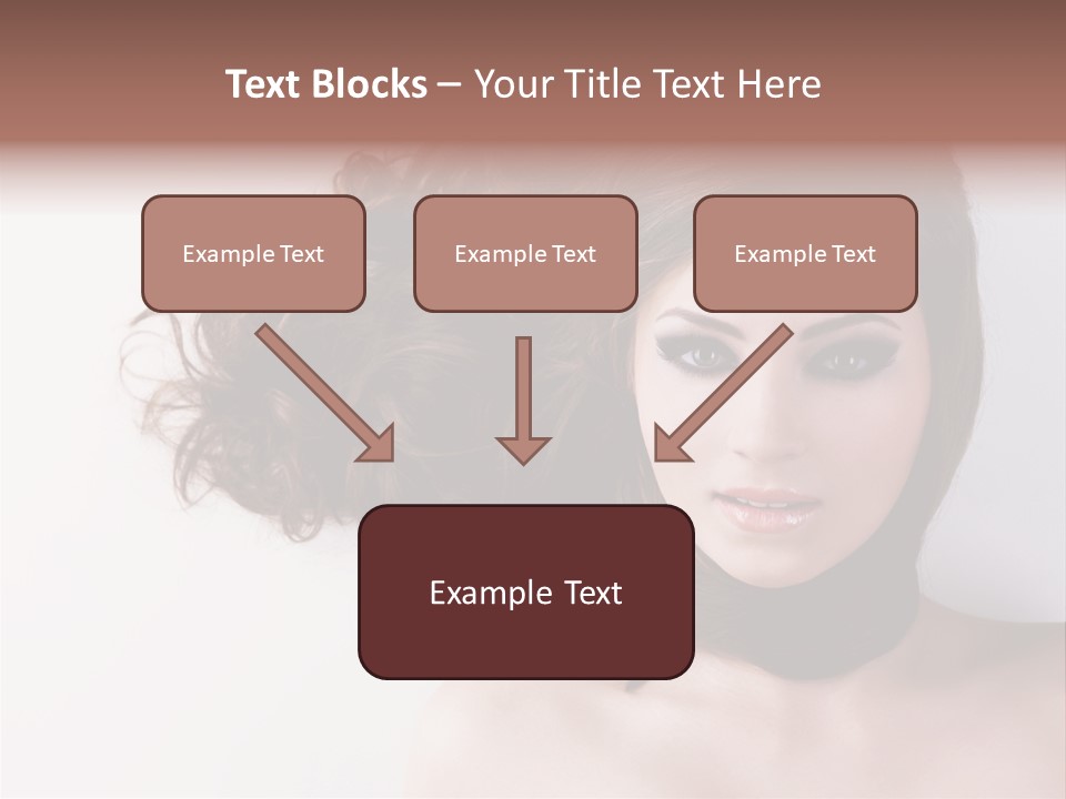 Attractive Angle Eye PowerPoint Template