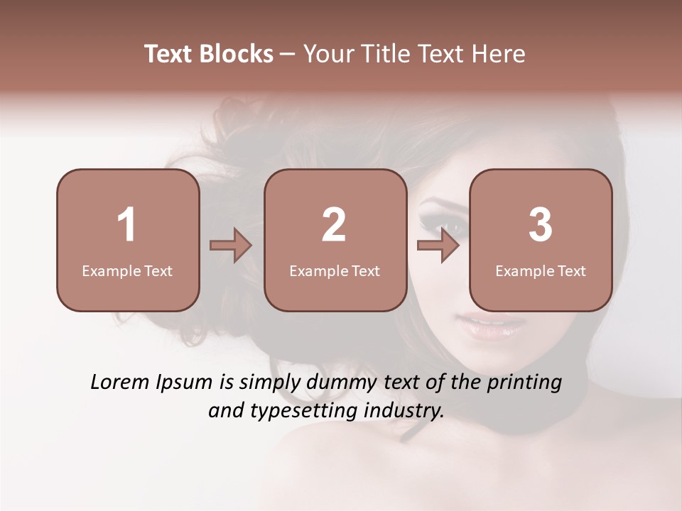 Attractive Angle Eye PowerPoint Template