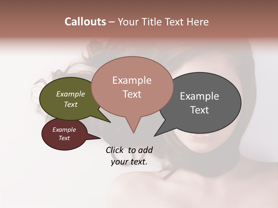 Attractive Angle Eye PowerPoint Template