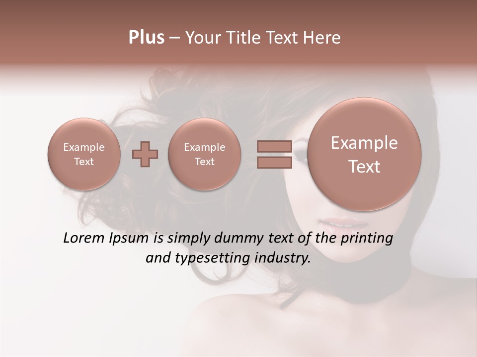 Attractive Angle Eye PowerPoint Template