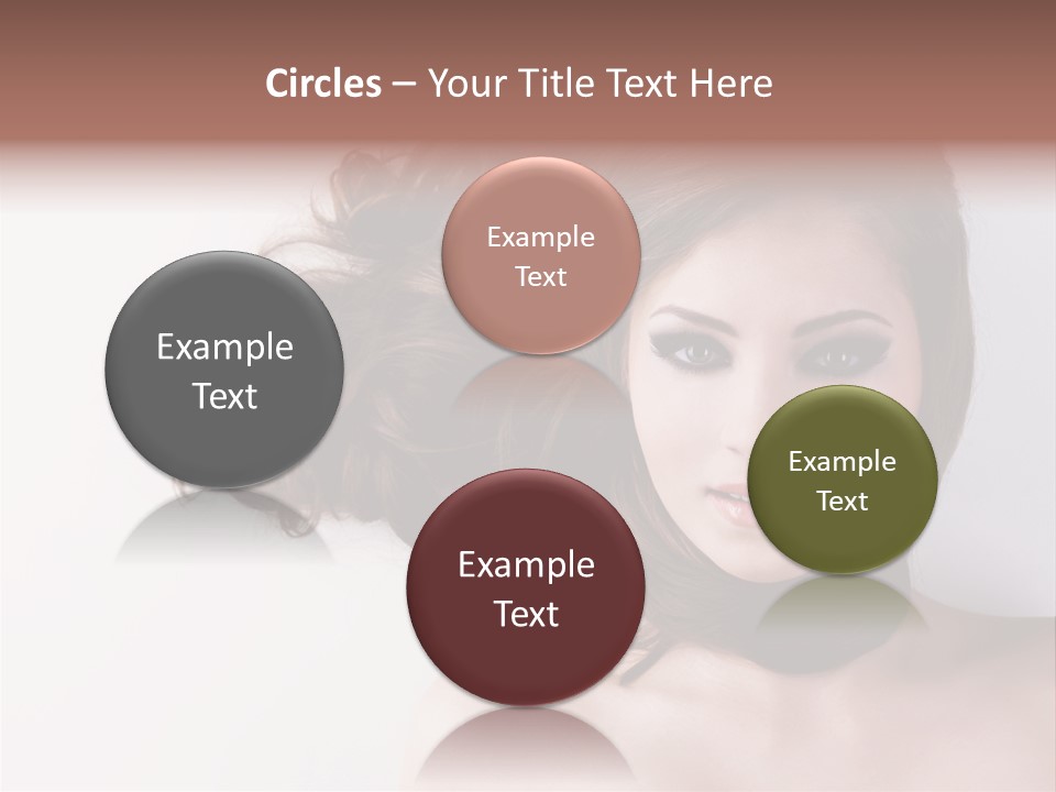 Attractive Angle Eye PowerPoint Template