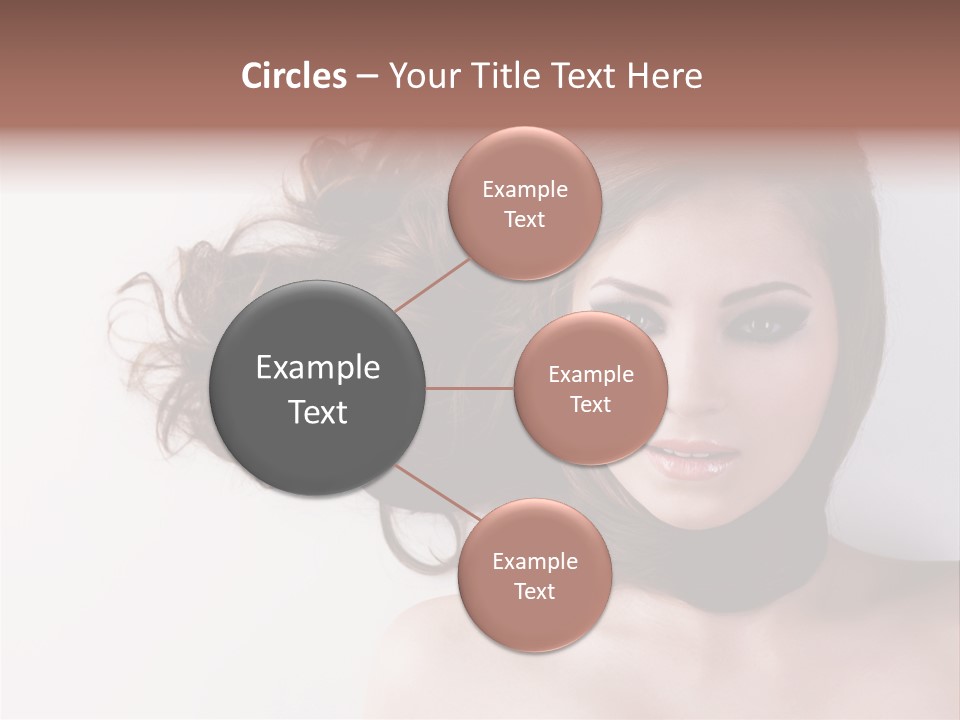 Attractive Angle Eye PowerPoint Template