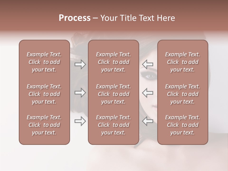 Attractive Angle Eye PowerPoint Template