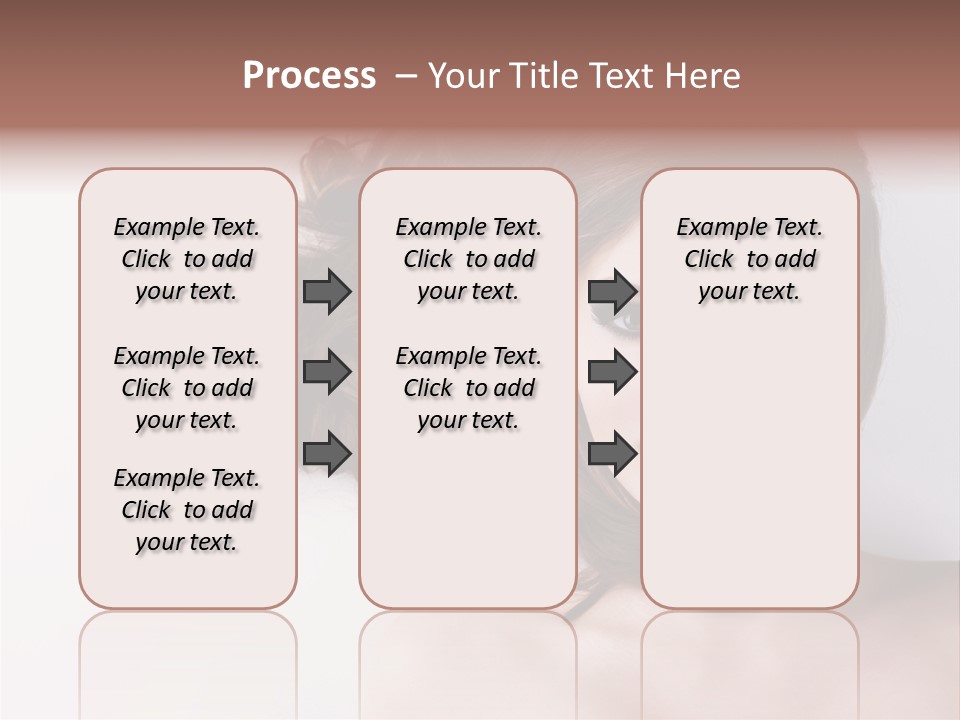 Attractive Angle Eye PowerPoint Template