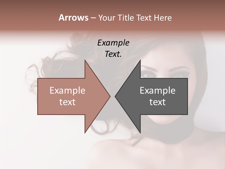 Attractive Angle Eye PowerPoint Template