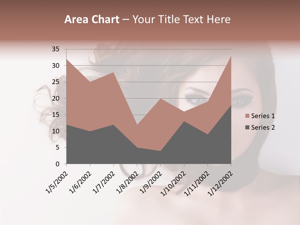 Attractive Angle Eye PowerPoint Template