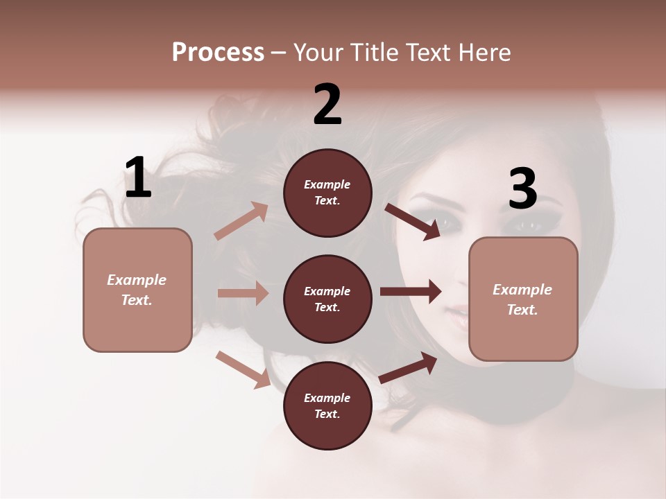 Attractive Angle Eye PowerPoint Template