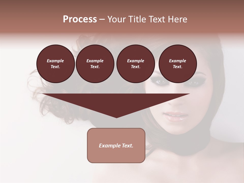 Attractive Angle Eye PowerPoint Template