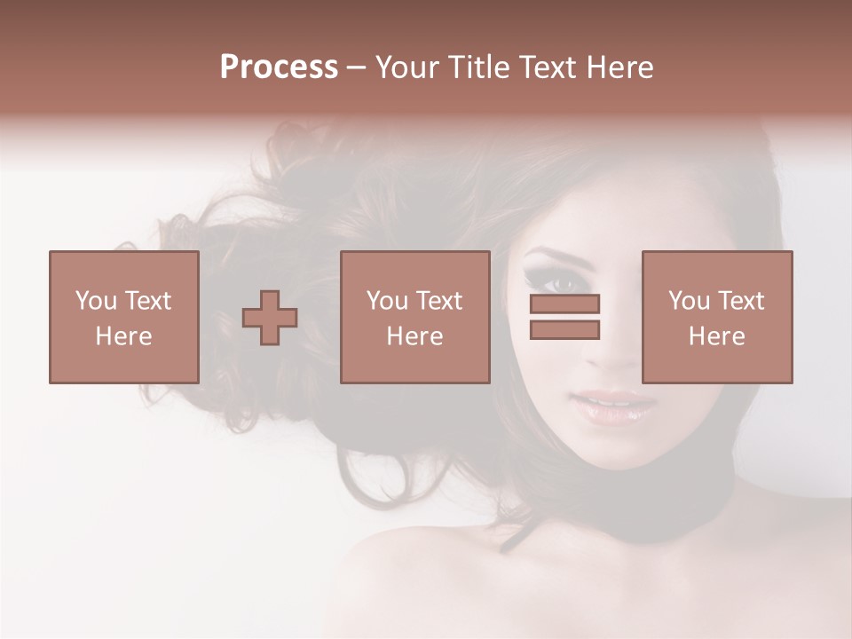 Attractive Angle Eye PowerPoint Template