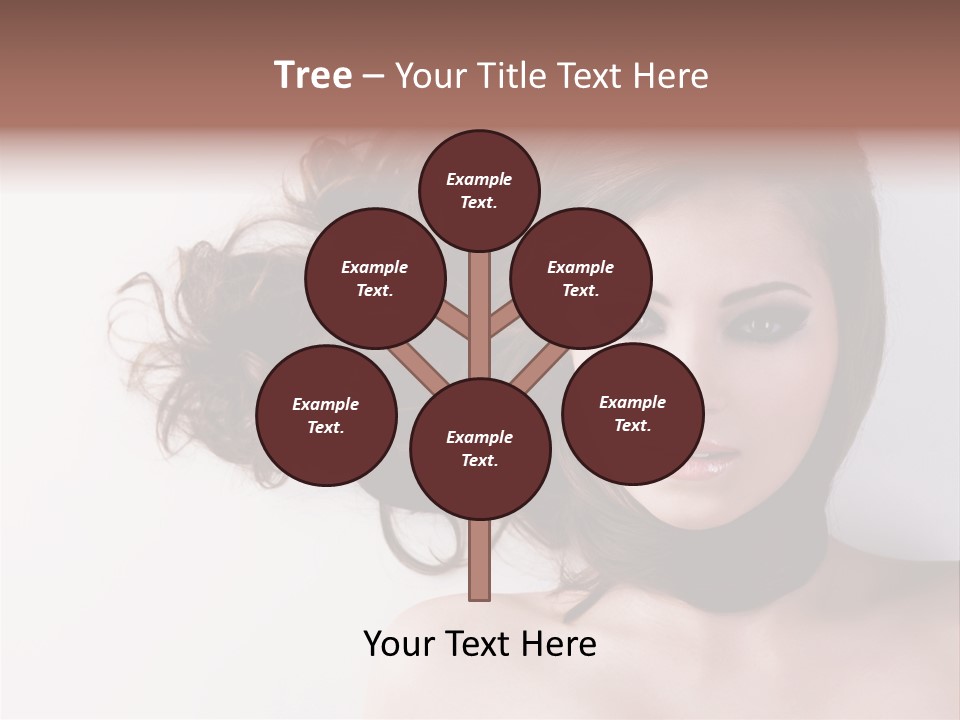 Attractive Angle Eye PowerPoint Template