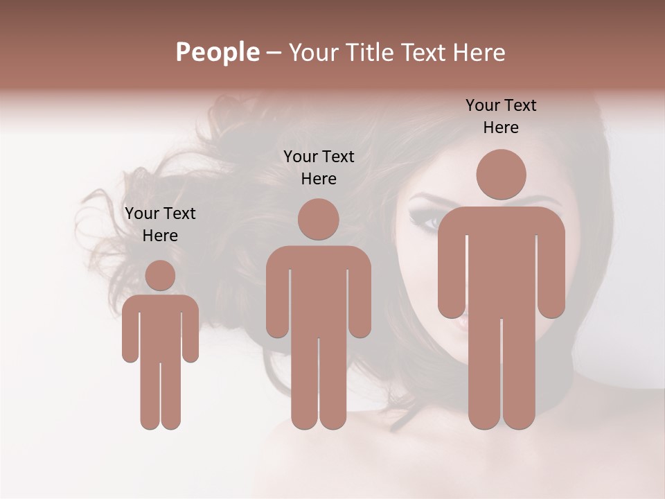 Attractive Angle Eye PowerPoint Template