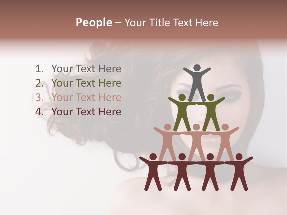 Attractive Angle Eye PowerPoint Template