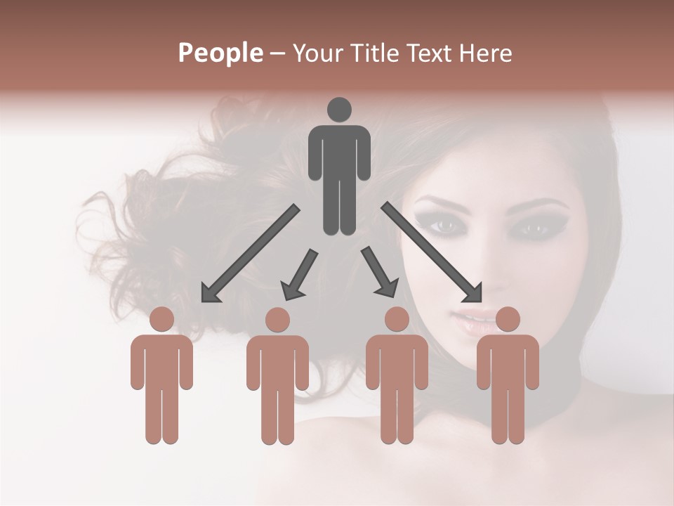 Attractive Angle Eye PowerPoint Template