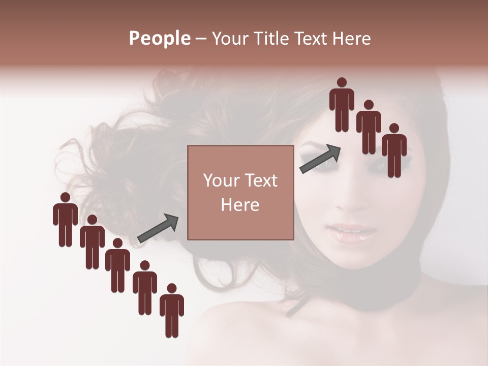 Attractive Angle Eye PowerPoint Template