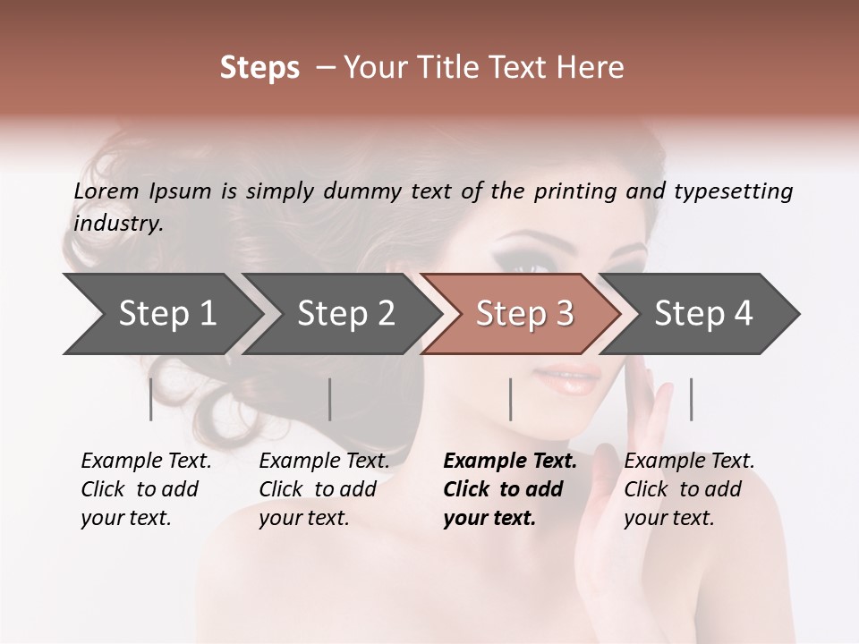 Long Female  PowerPoint Template