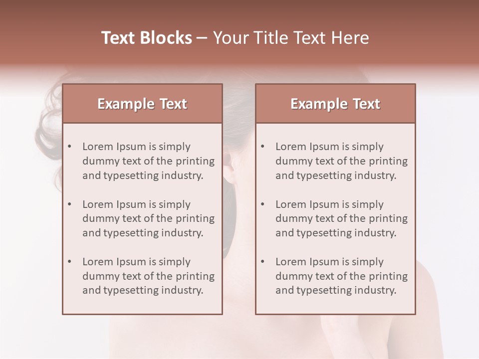 Long Female  PowerPoint Template