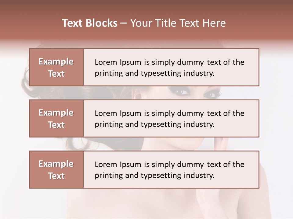 Long Female  PowerPoint Template