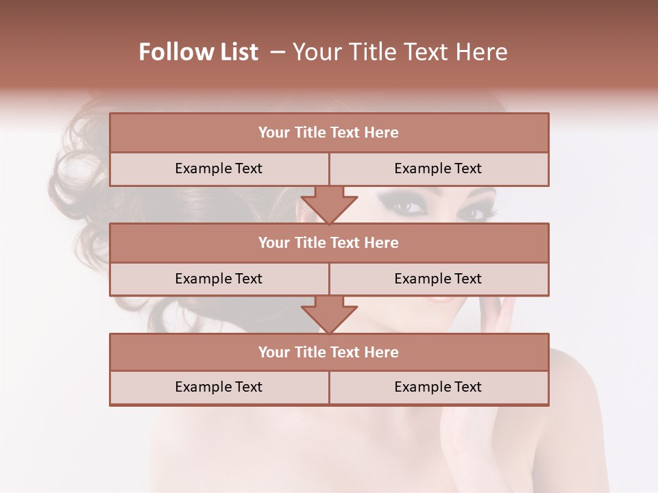 Long Female  PowerPoint Template