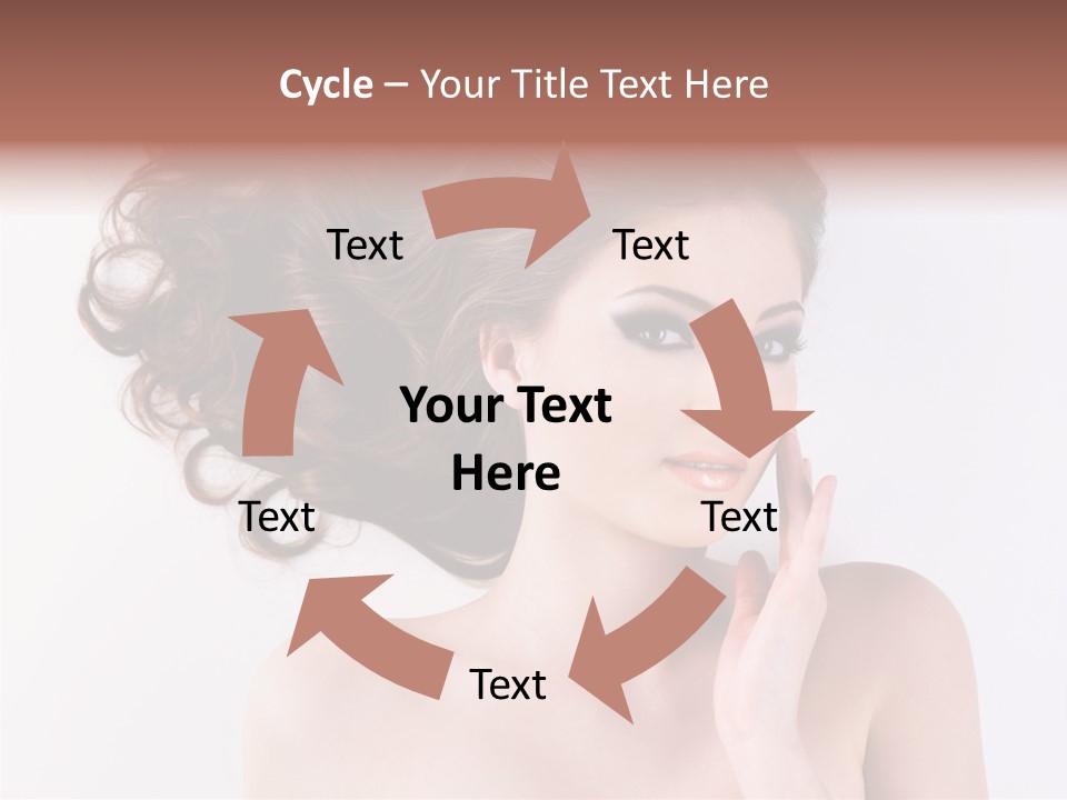 Long Female  PowerPoint Template
