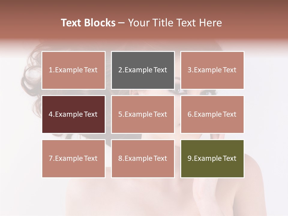 Long Female  PowerPoint Template