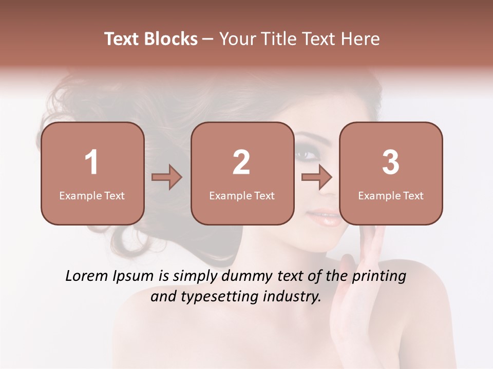 Long Female  PowerPoint Template