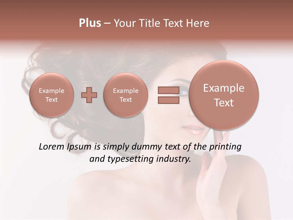 Long Female  PowerPoint Template