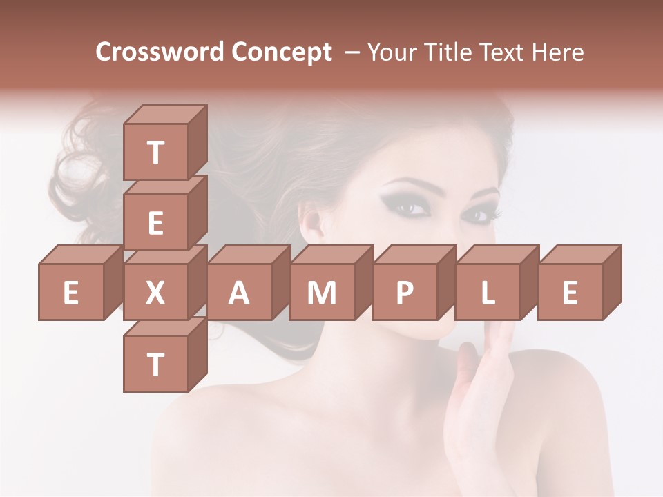 Long Female  PowerPoint Template