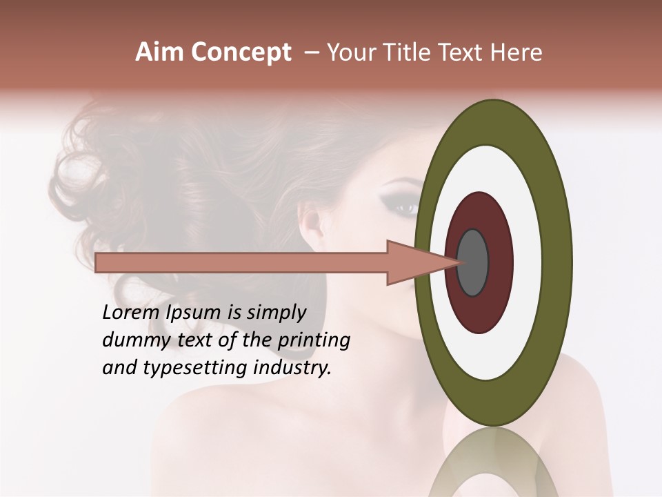 Long Female  PowerPoint Template