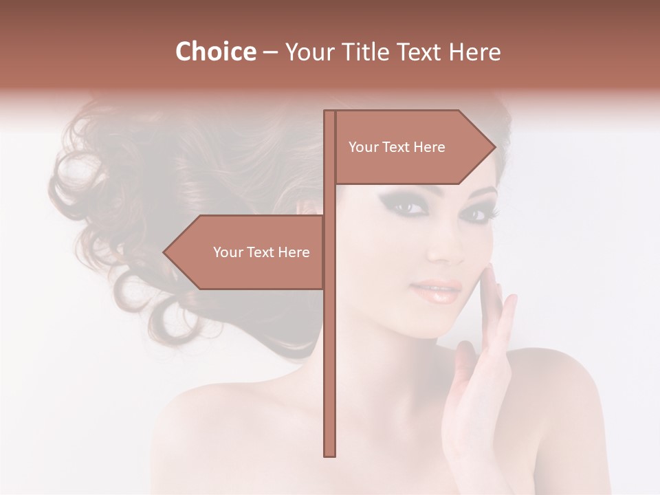 Long Female  PowerPoint Template