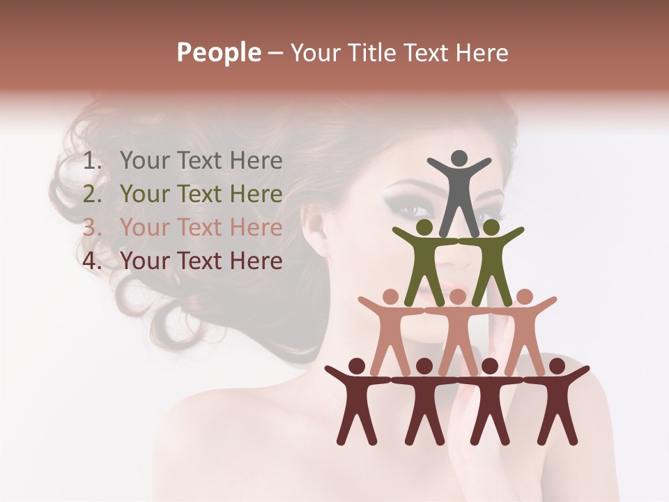 Long Female  PowerPoint Template