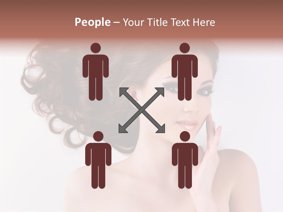 Long Female  PowerPoint Template