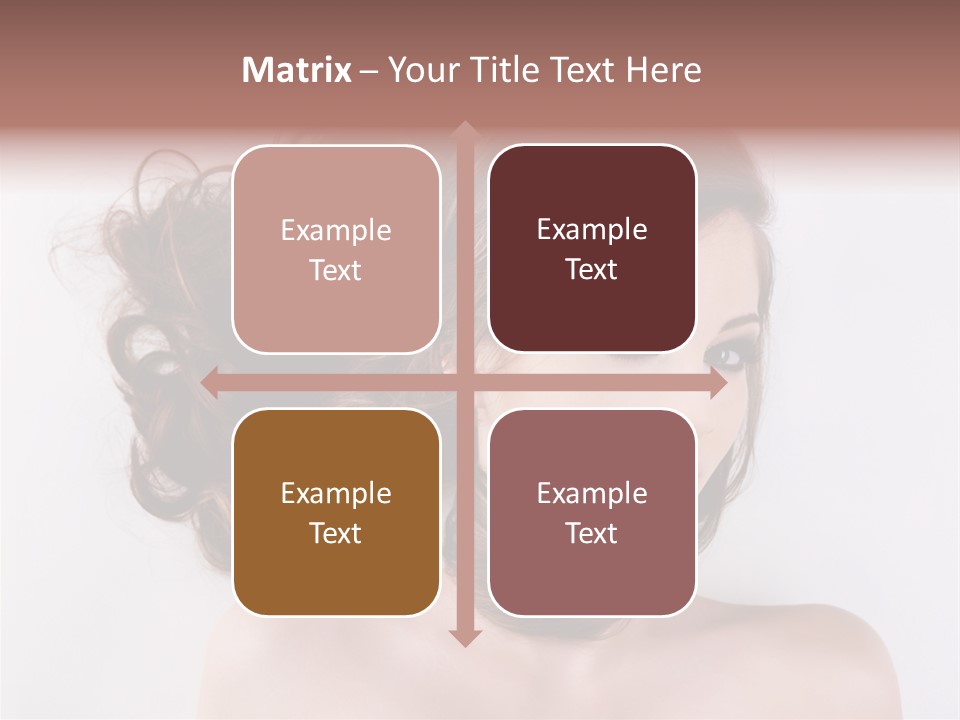 Sensuality Styling Portrait PowerPoint Template