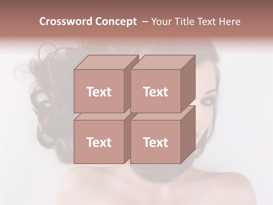 Sensuality Styling Portrait PowerPoint Template