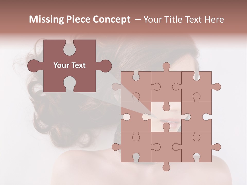 Sensuality Styling Portrait PowerPoint Template