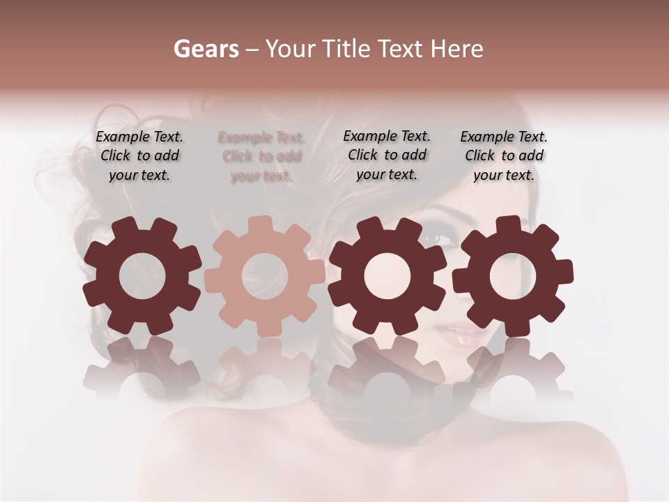 Sensuality Styling Portrait PowerPoint Template