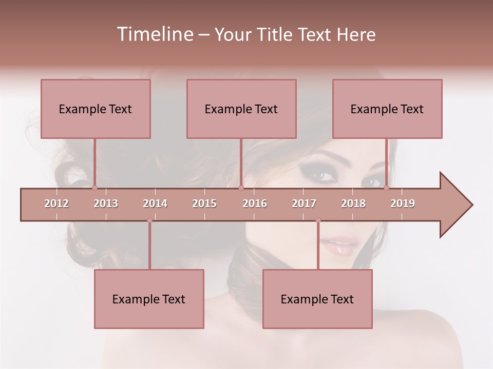 Sensuality Styling Portrait PowerPoint Template