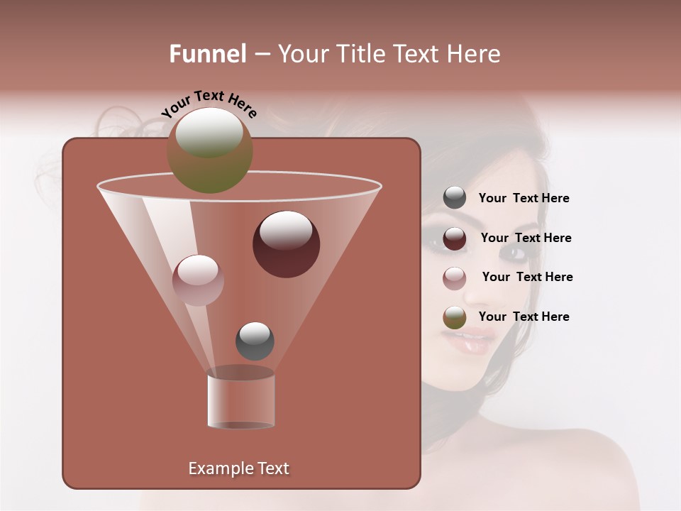 Sensuality Styling Portrait PowerPoint Template