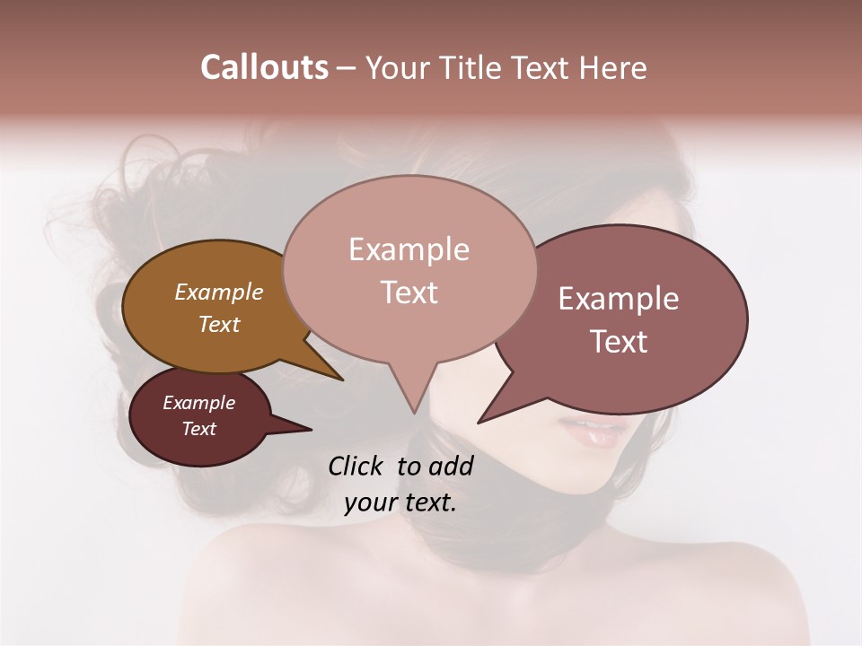 Sensuality Styling Portrait PowerPoint Template