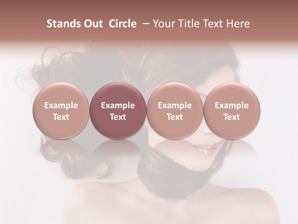 Sensuality Styling Portrait PowerPoint Template